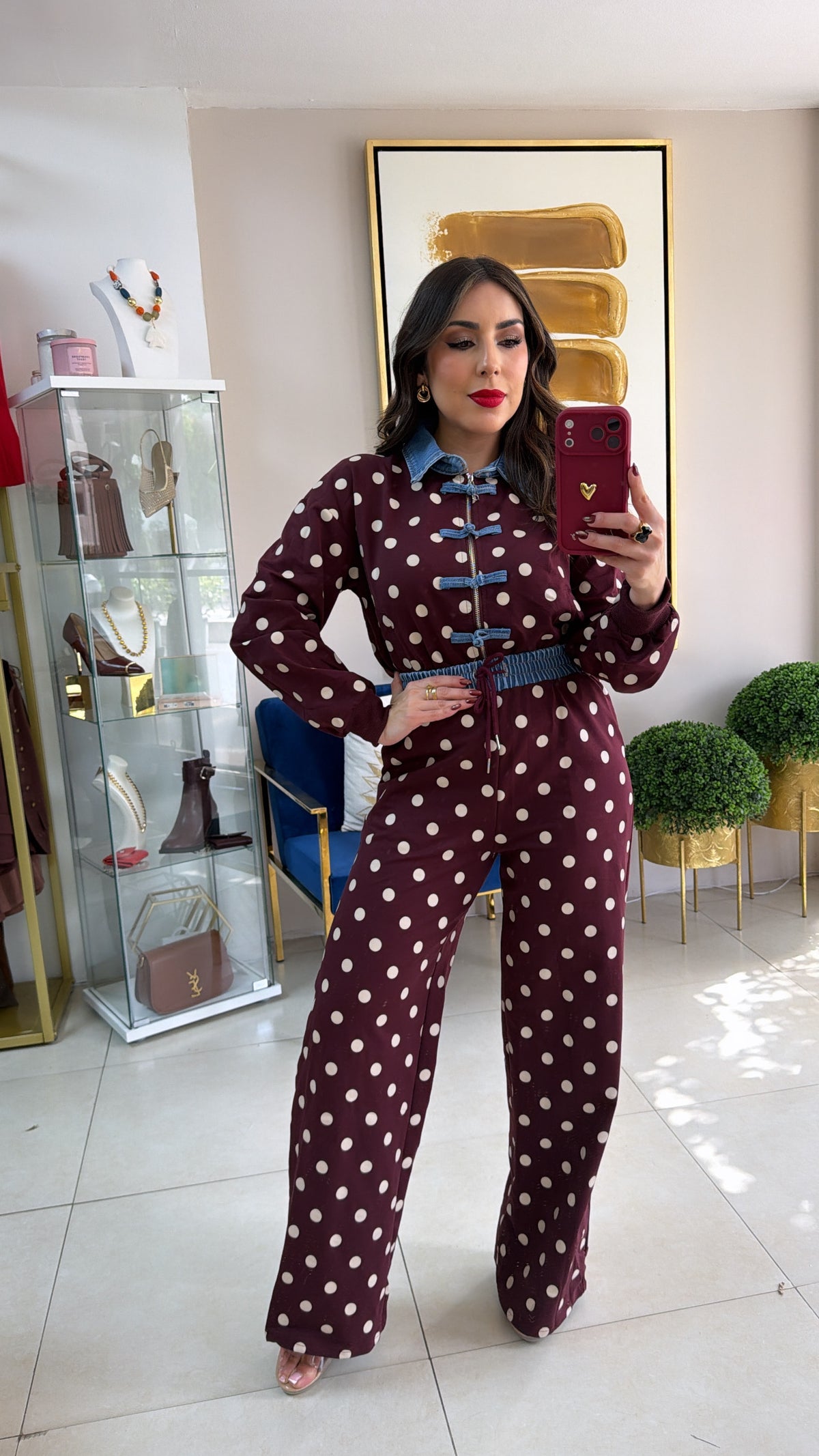 Wine Polka Travel Set