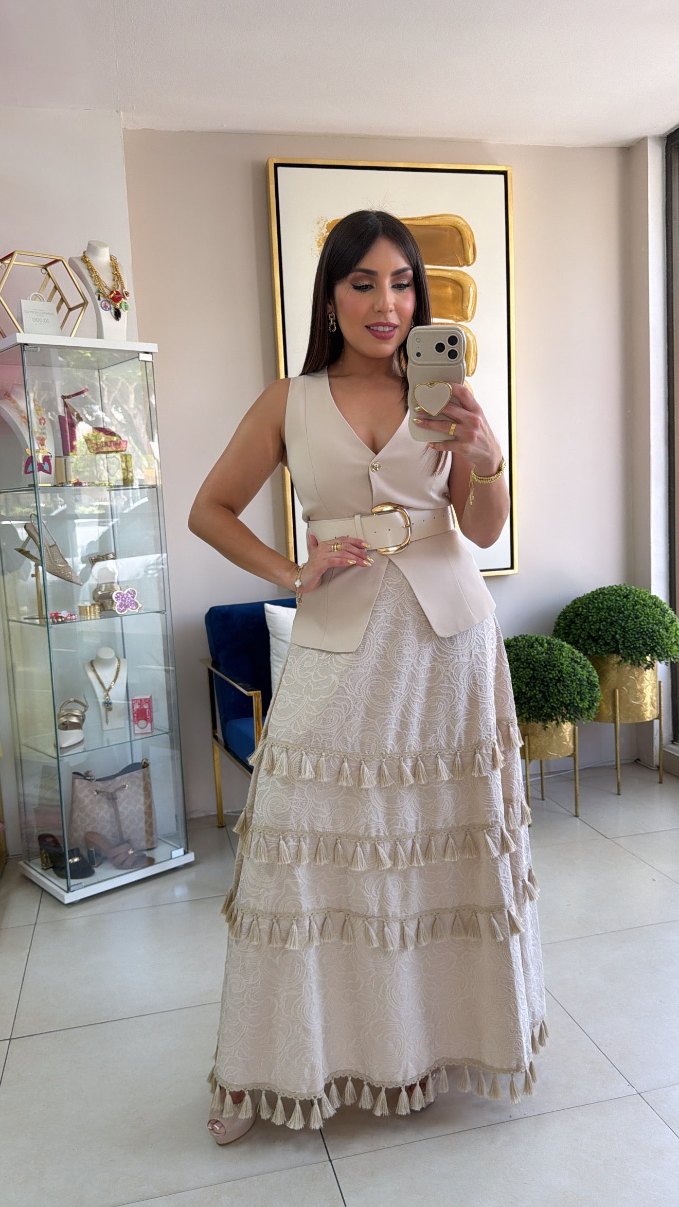 Vintage Skirt Set