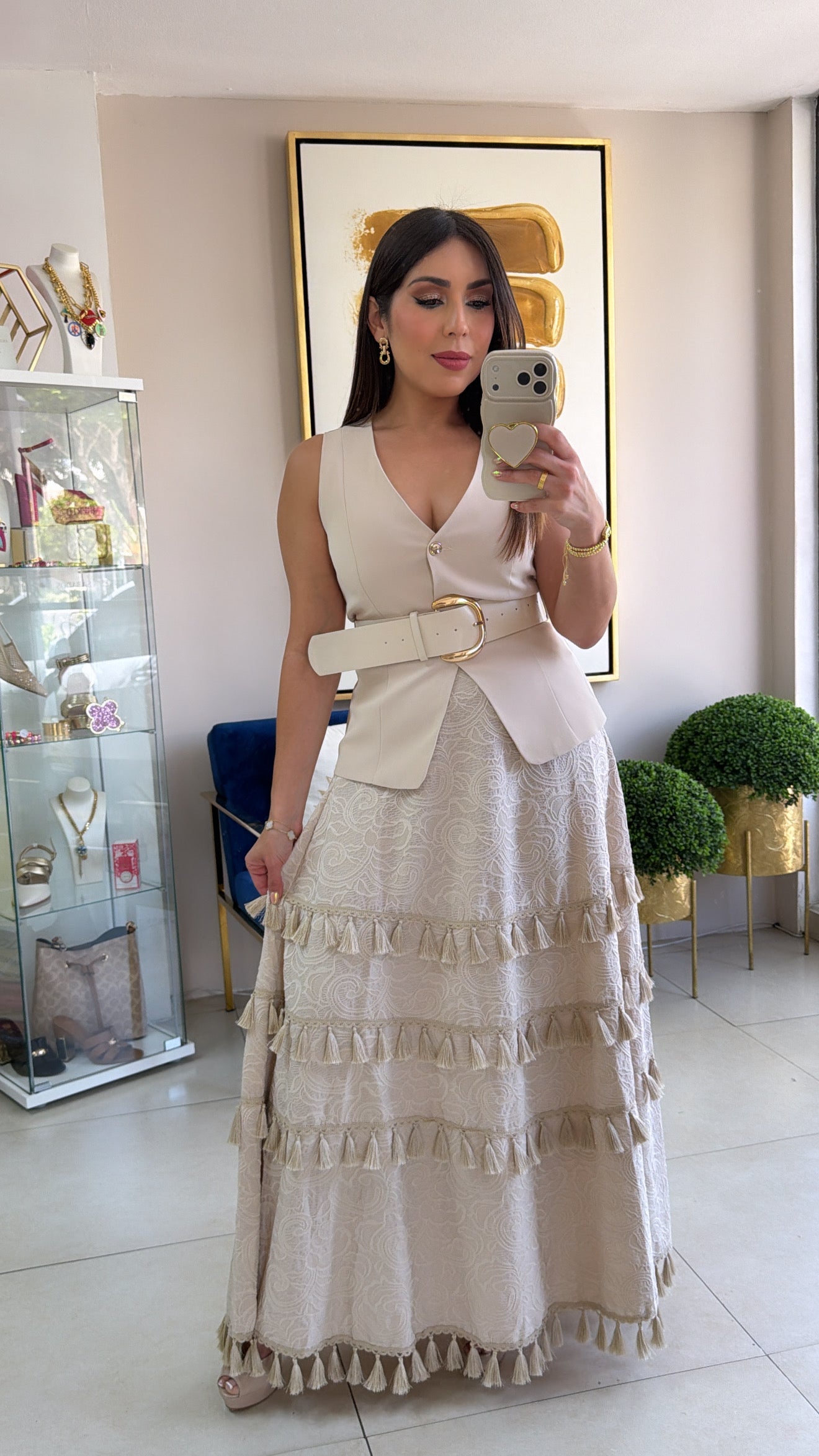 Vintage Skirt Set