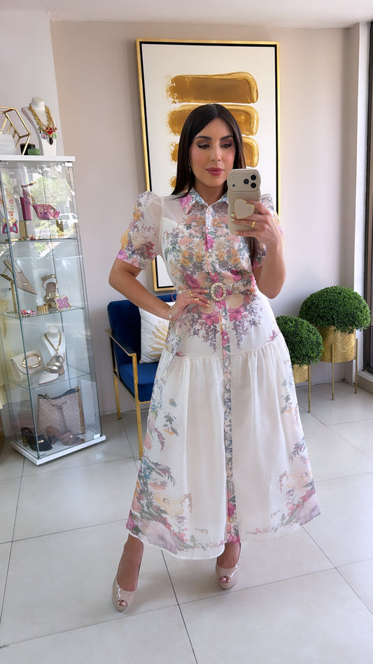 Floral Romantic Dress