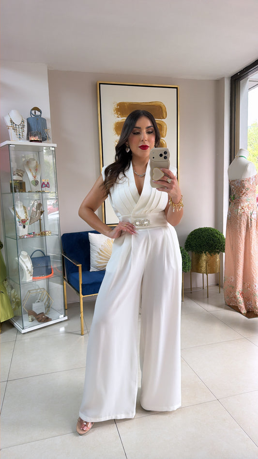 White Palazzo & Top Set