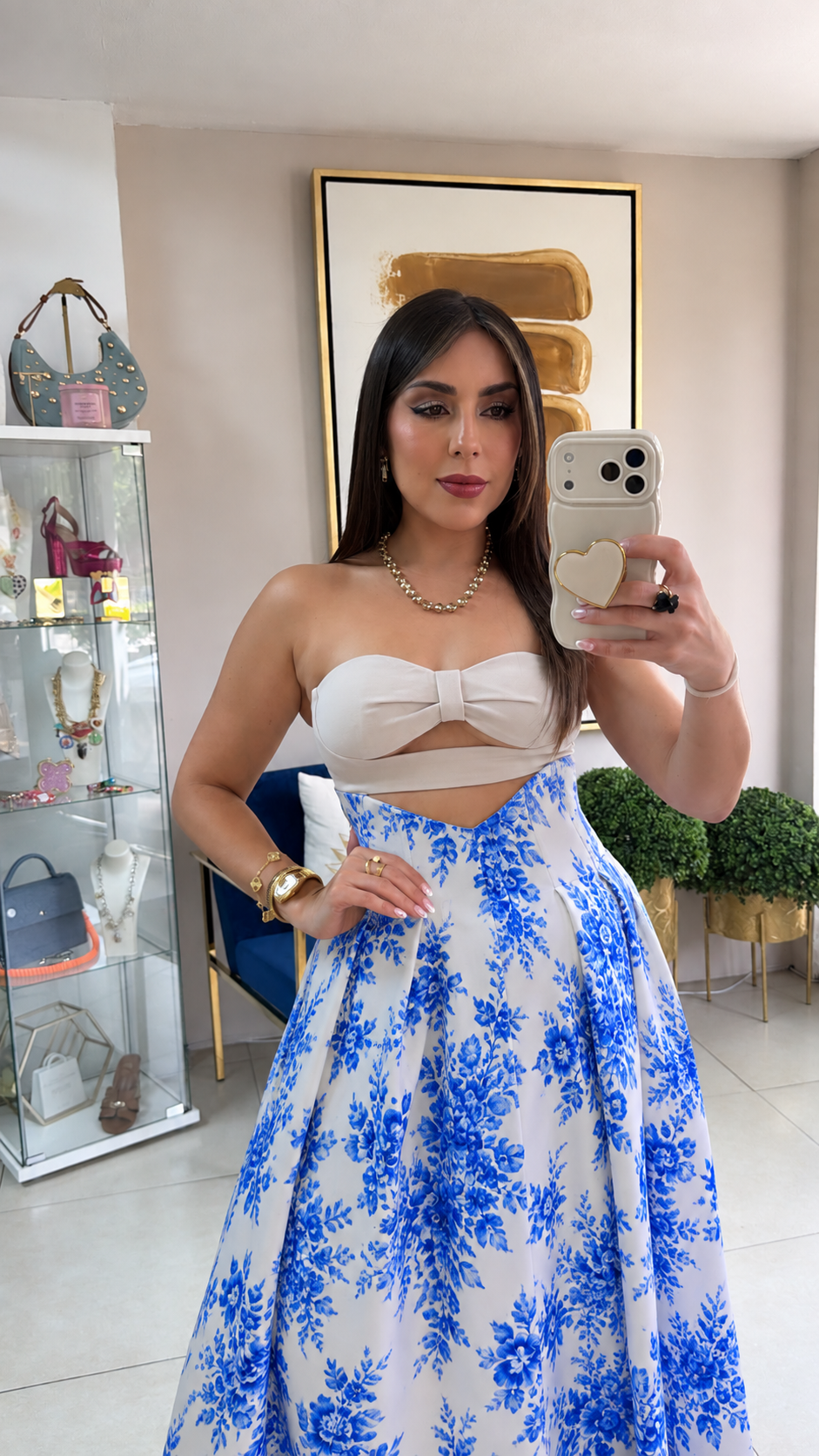 Strapless Capri Dress