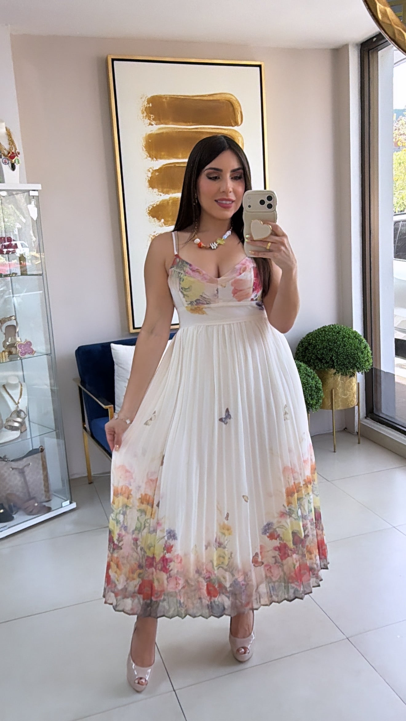 Floral Midi Dress
