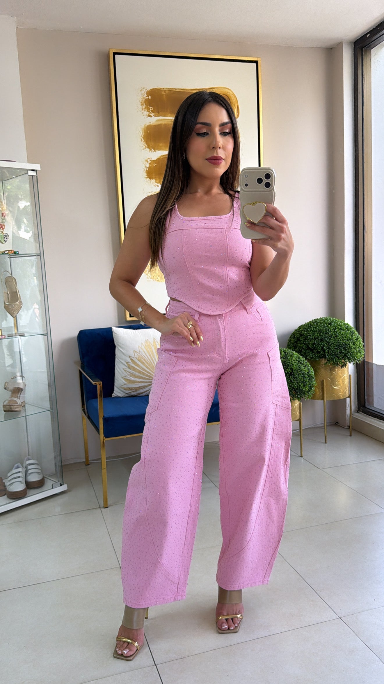 Pink Barrel Jeans