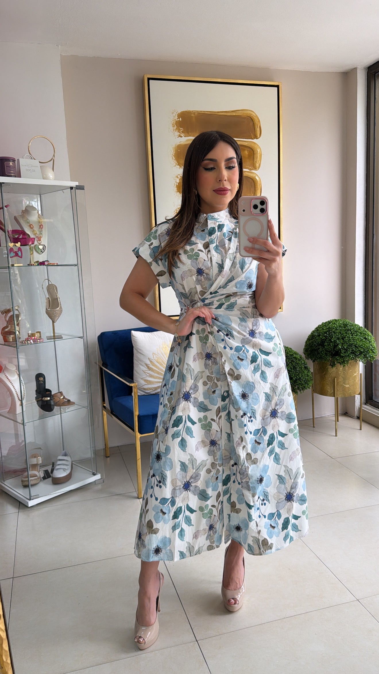 Floral Midi Dress