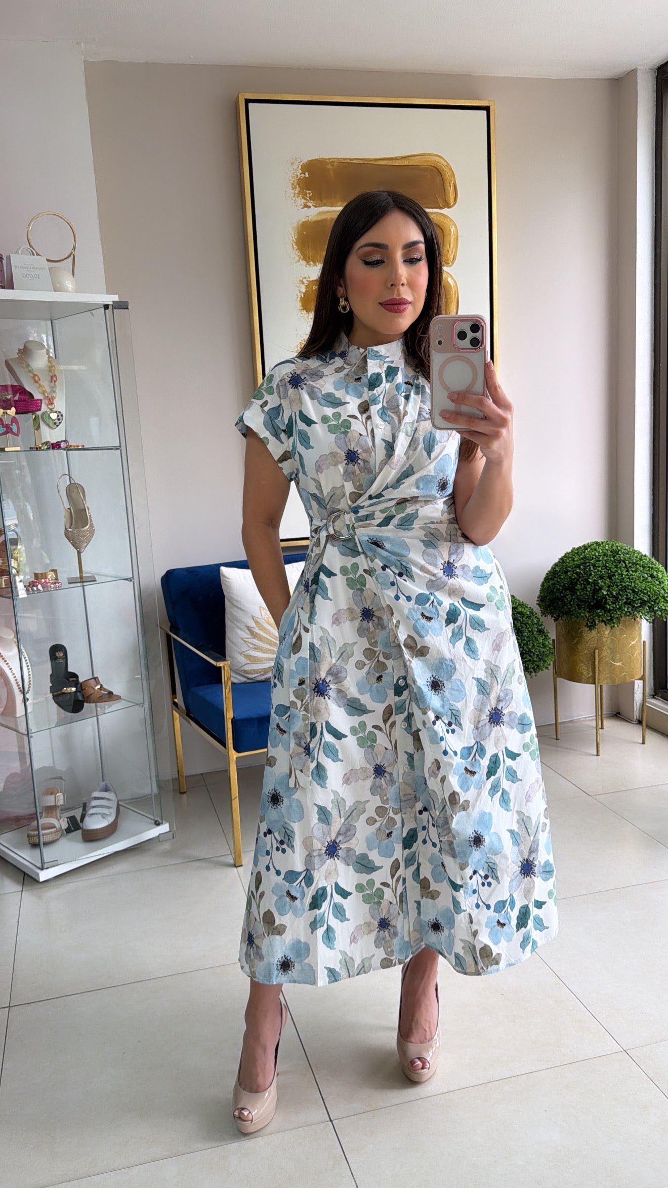 Floral Midi Dress