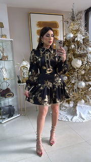 Black & Gold Dress