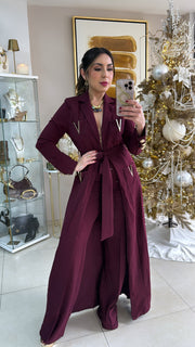 Long Blazer & Pant Set