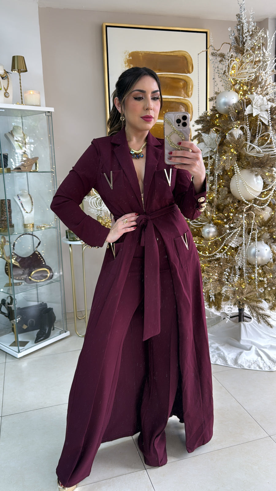 Long Blazer & Pant Set