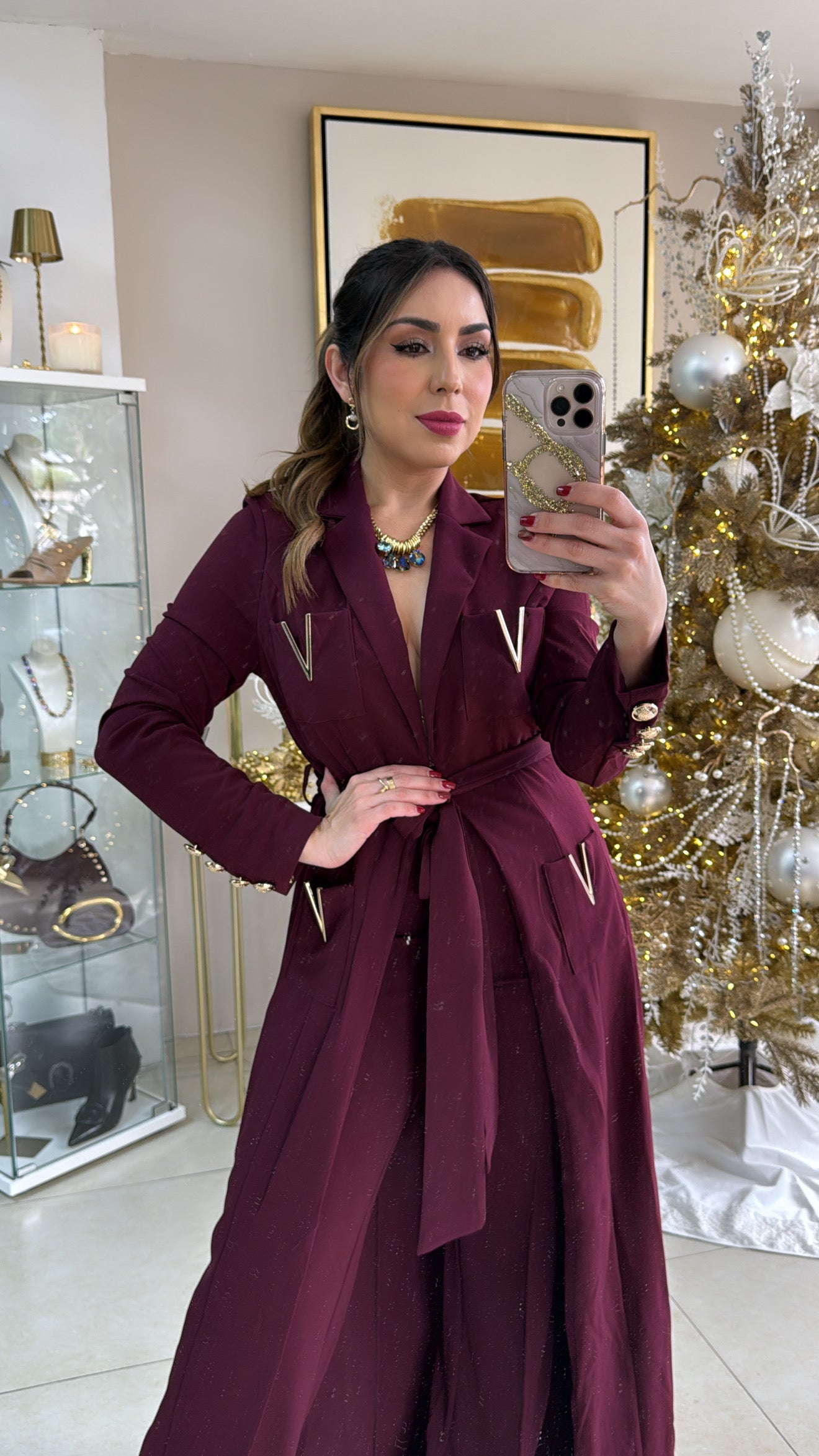 Long Blazer & Pant Set