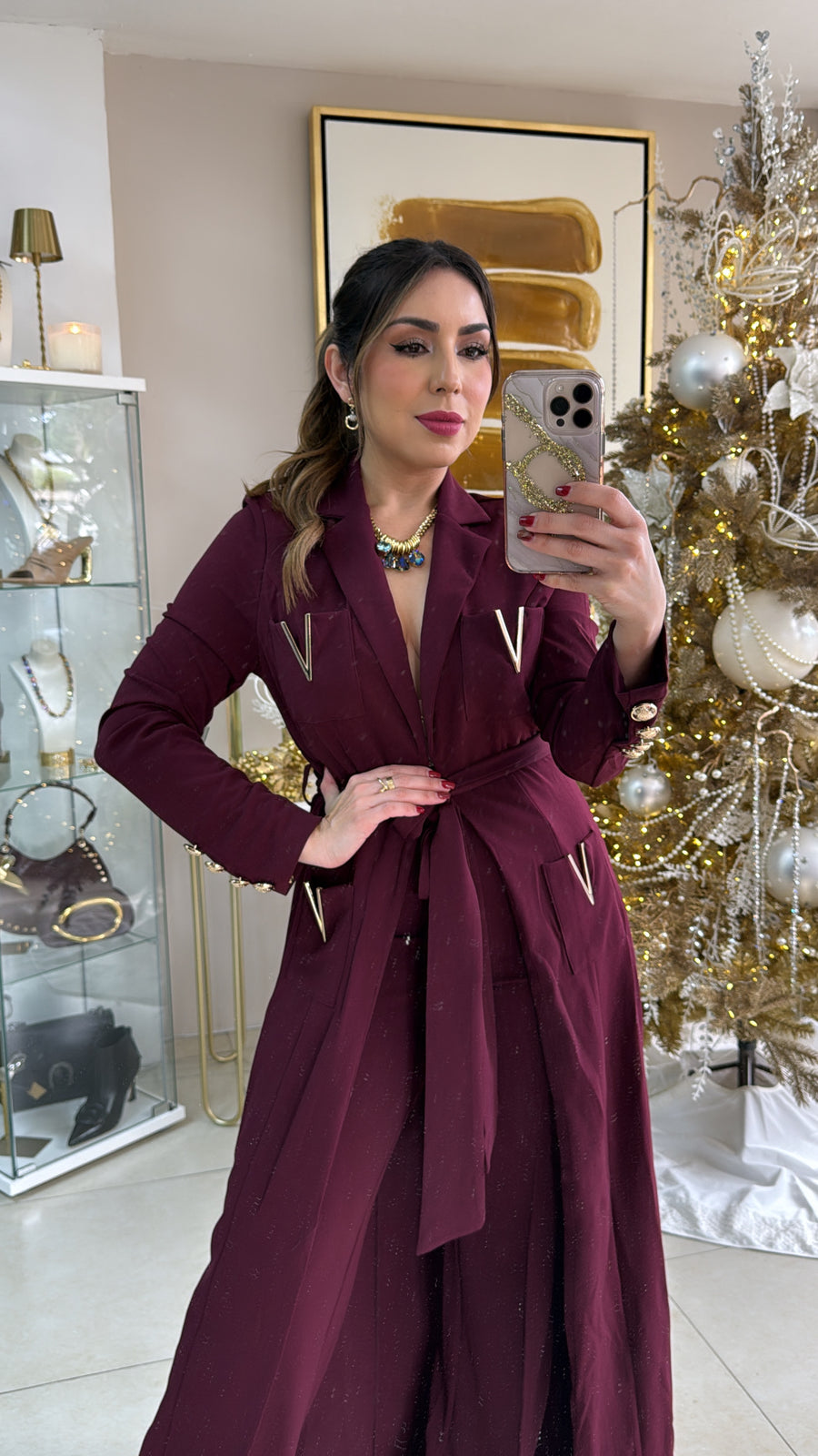 Long Blazer & Pant Set