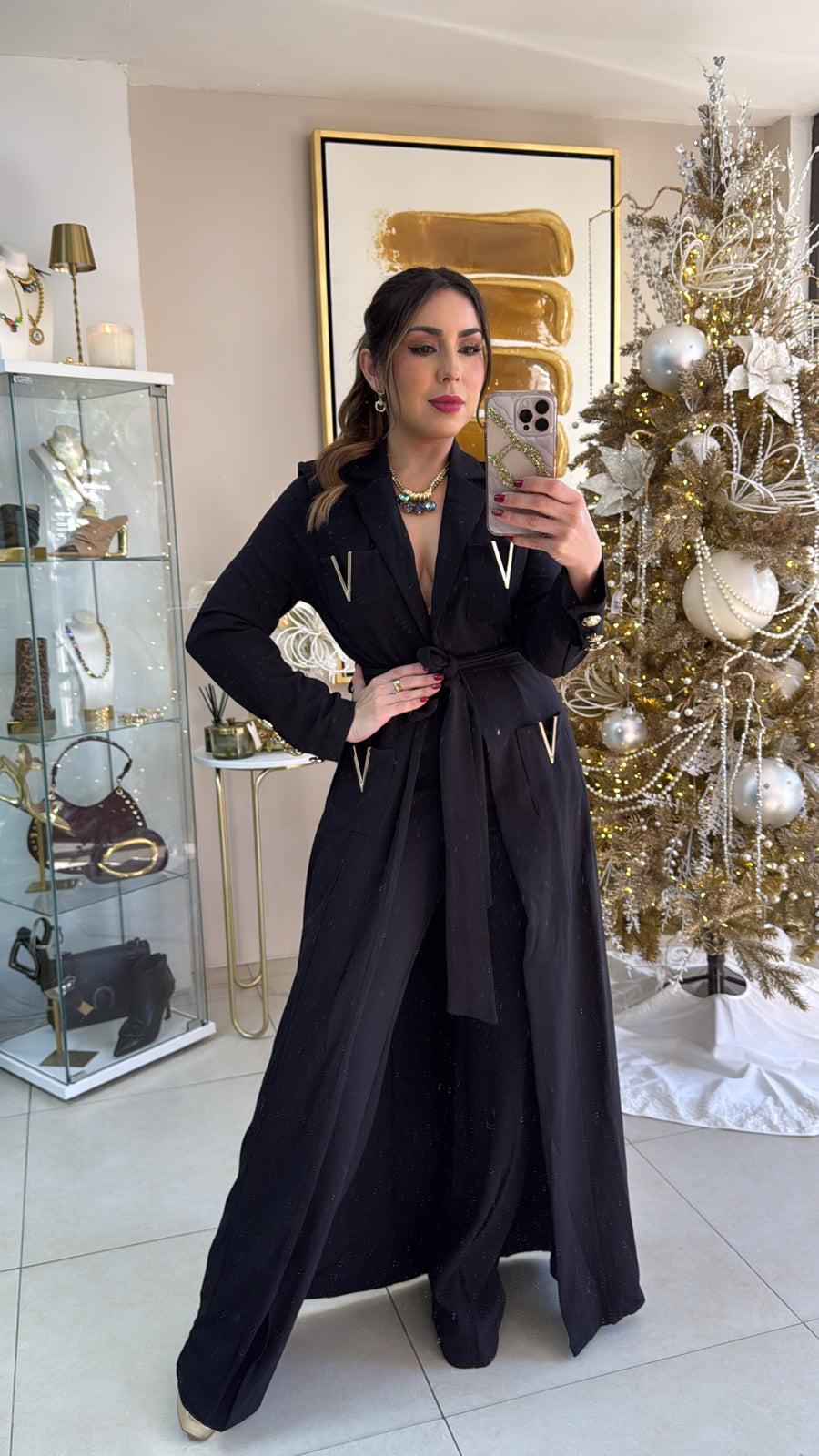 Long Blazer & Pant Set