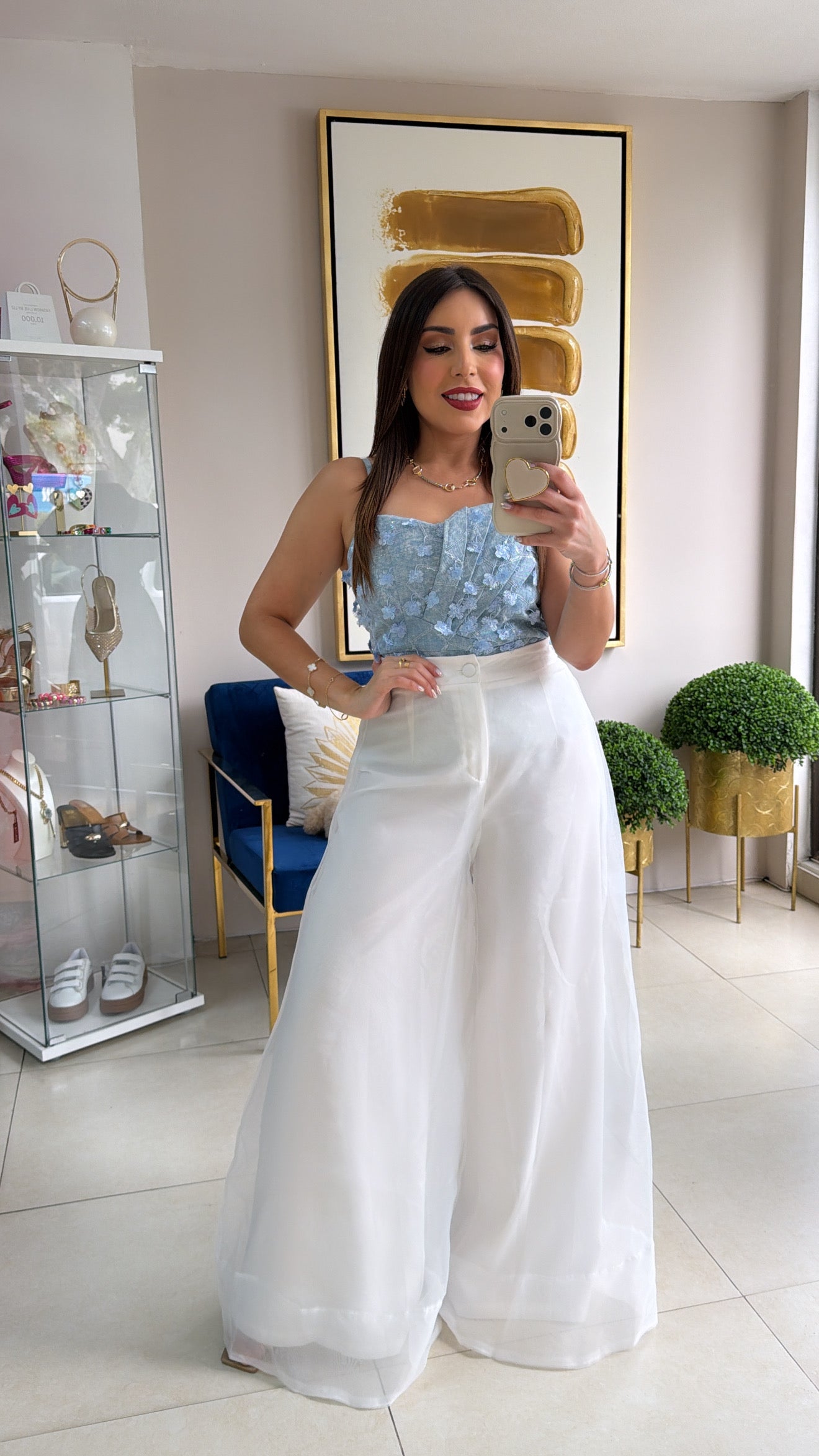 White Palazzo Pants