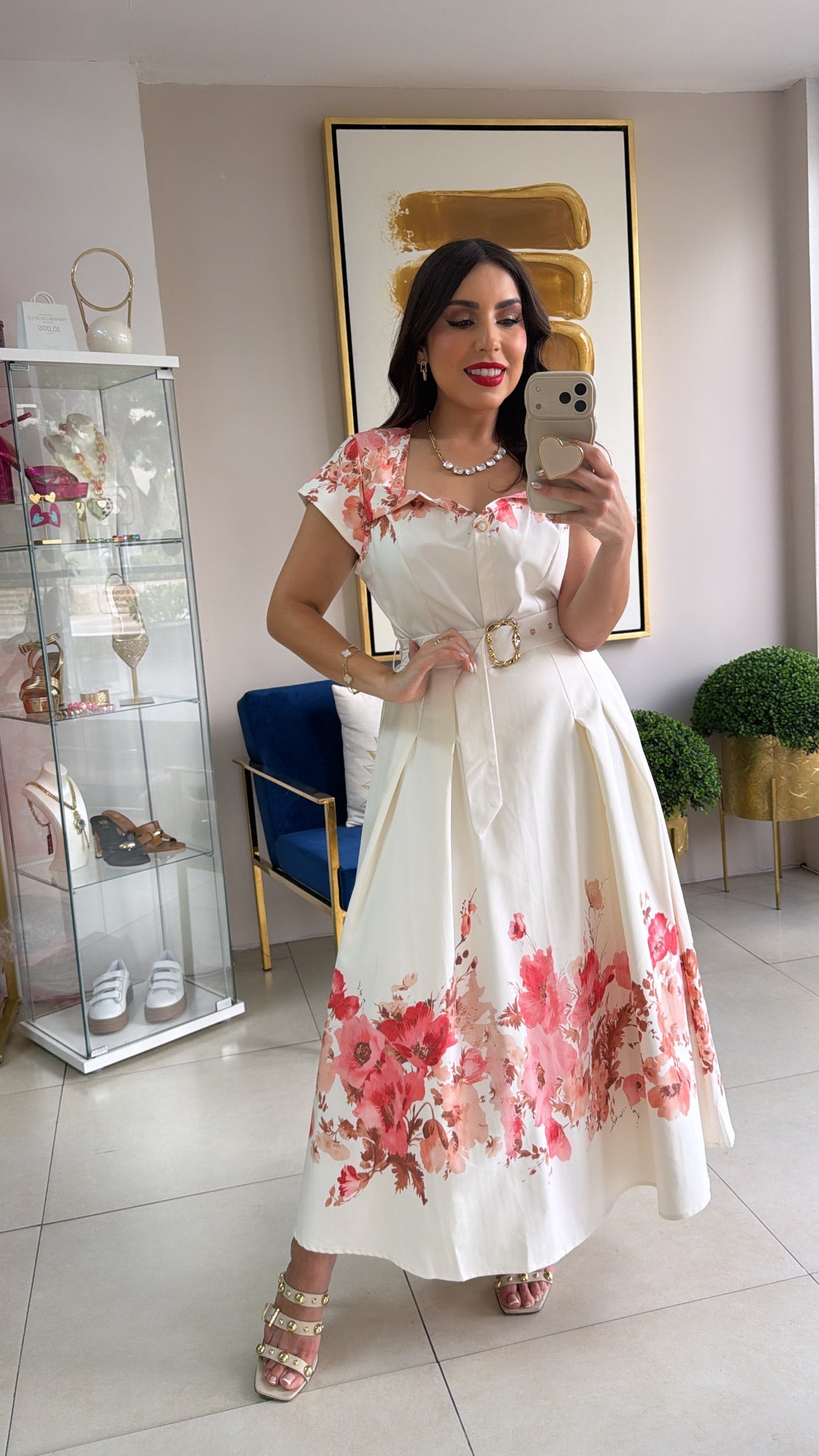 Floral Midi Dress