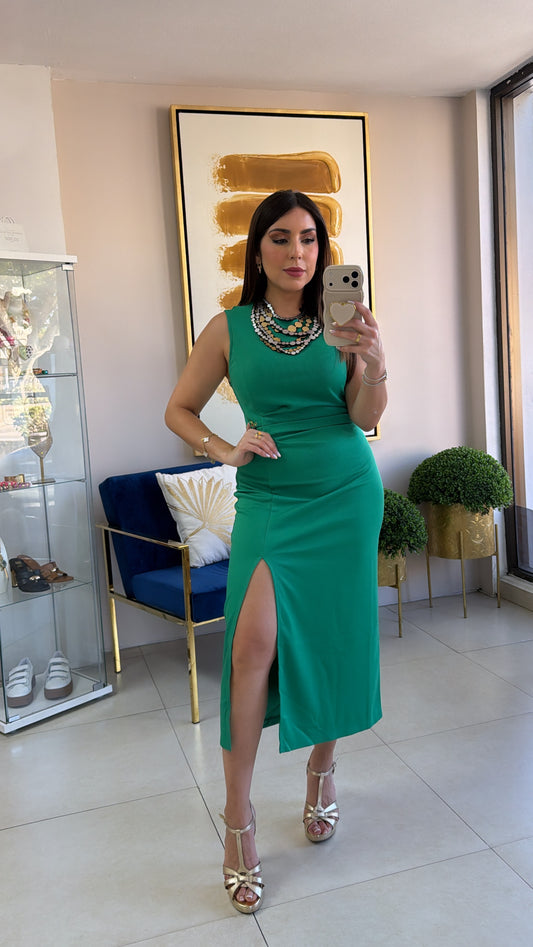 Green Midi Dress
