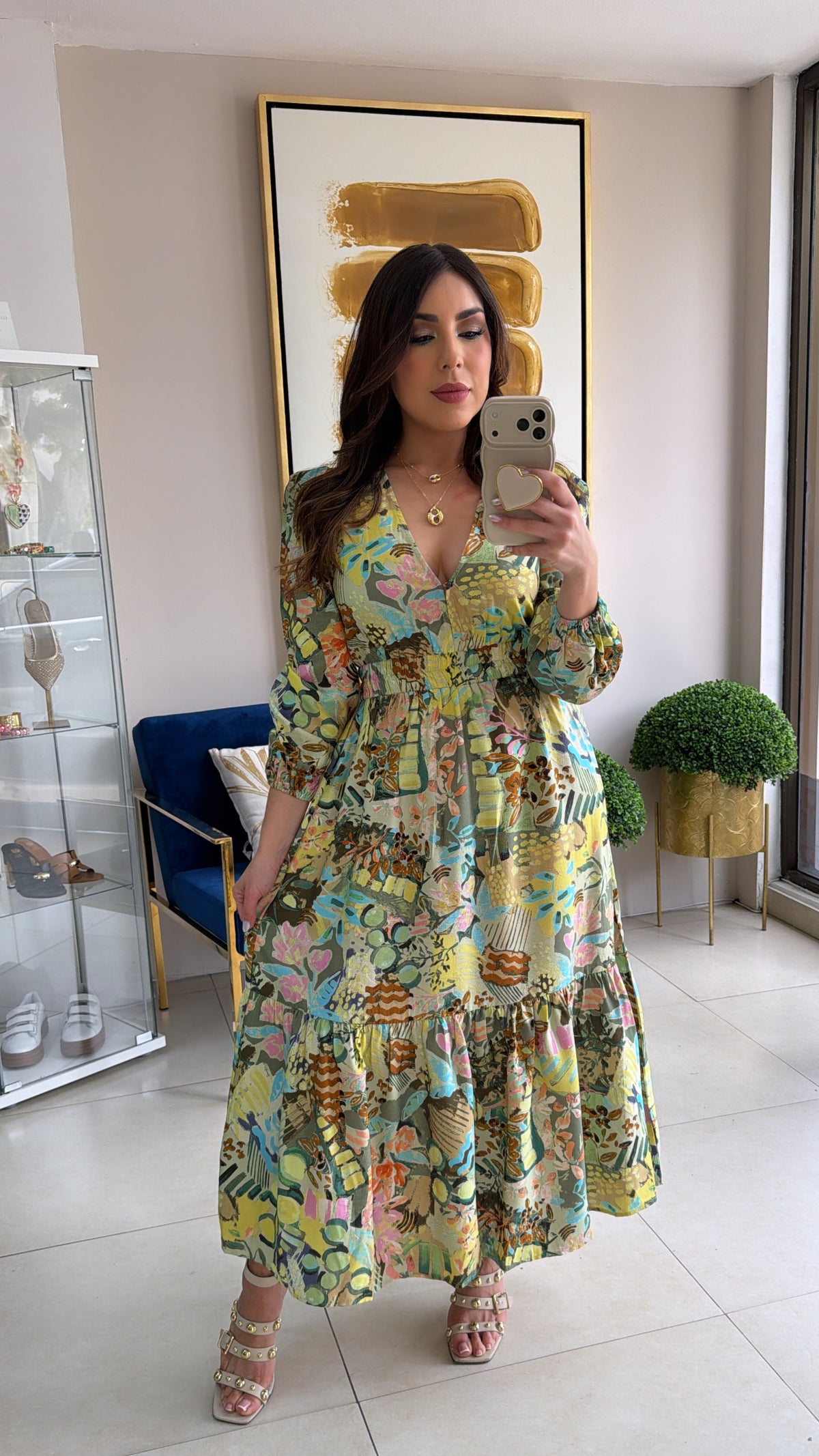 Green Floral Dress – Fashion Live by Liz