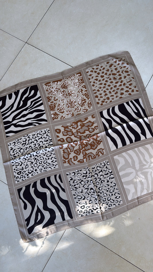 Animal Print Scarf