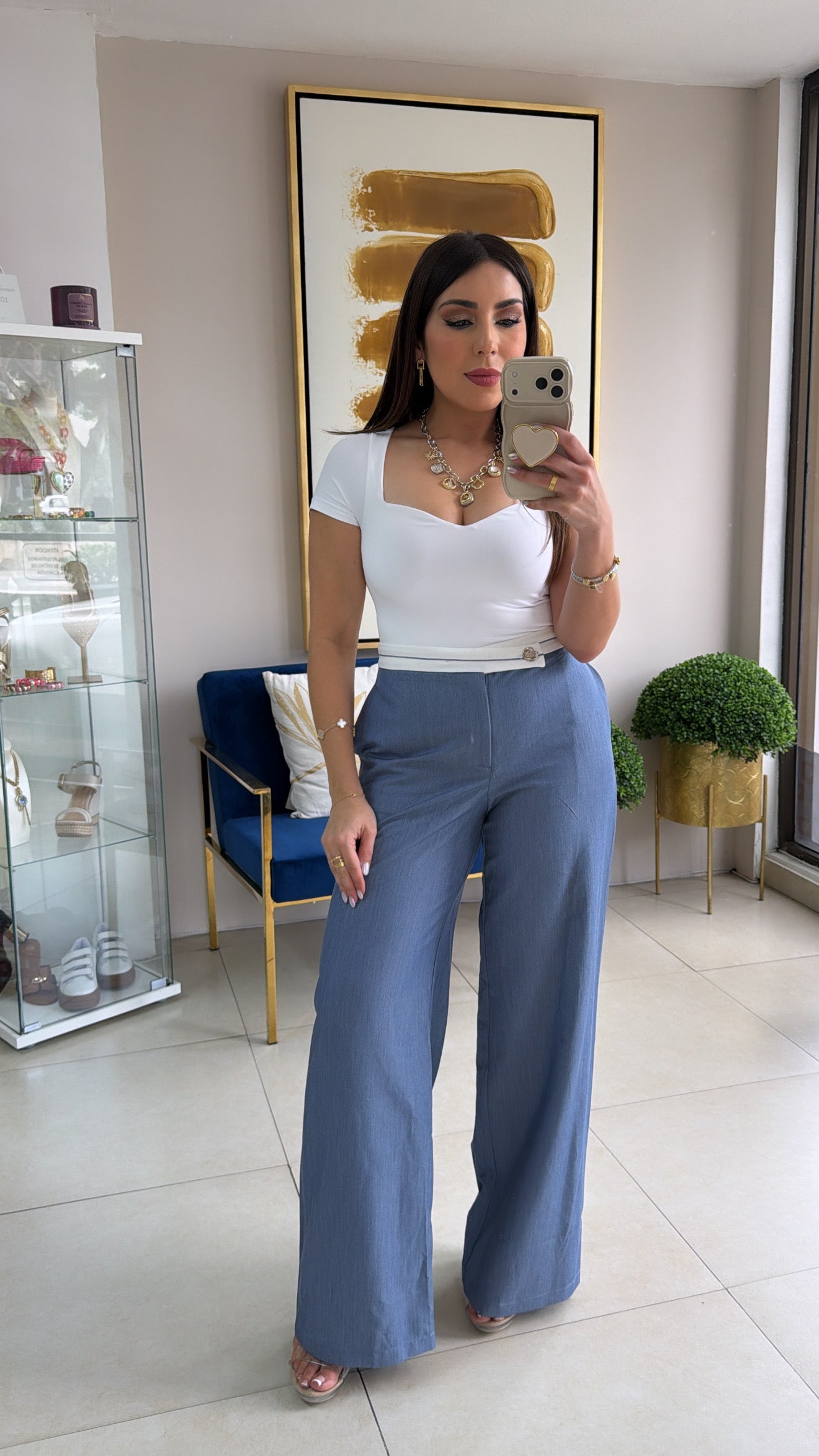 Blue Pants