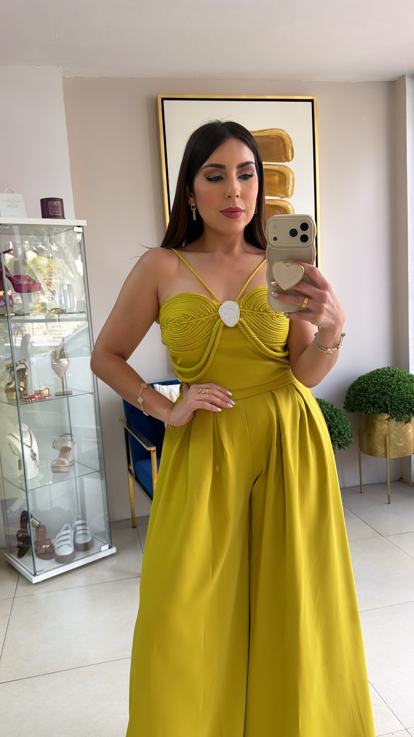 Avocado Palazzo Set