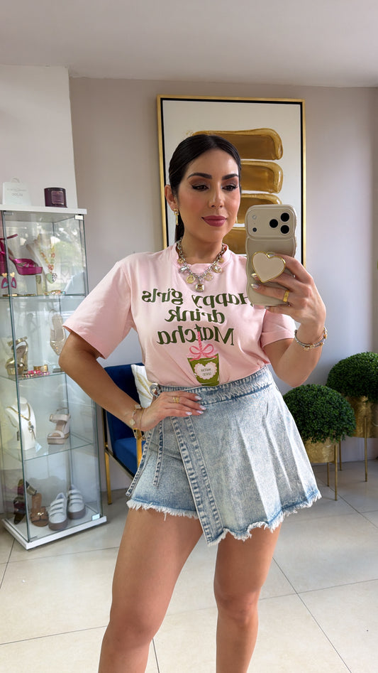 Pink Matcha Top