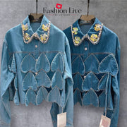 Hearts Denim Top
