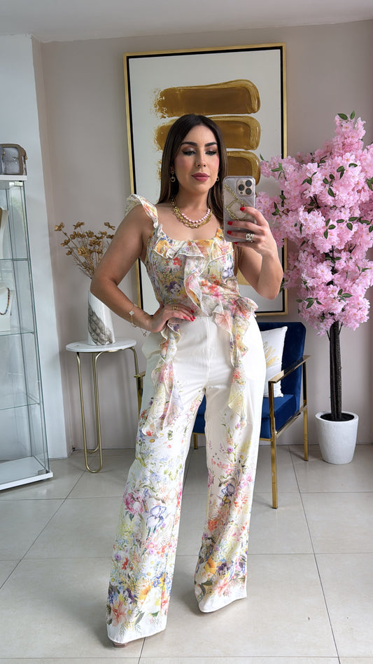 Floral Multi Pant Set