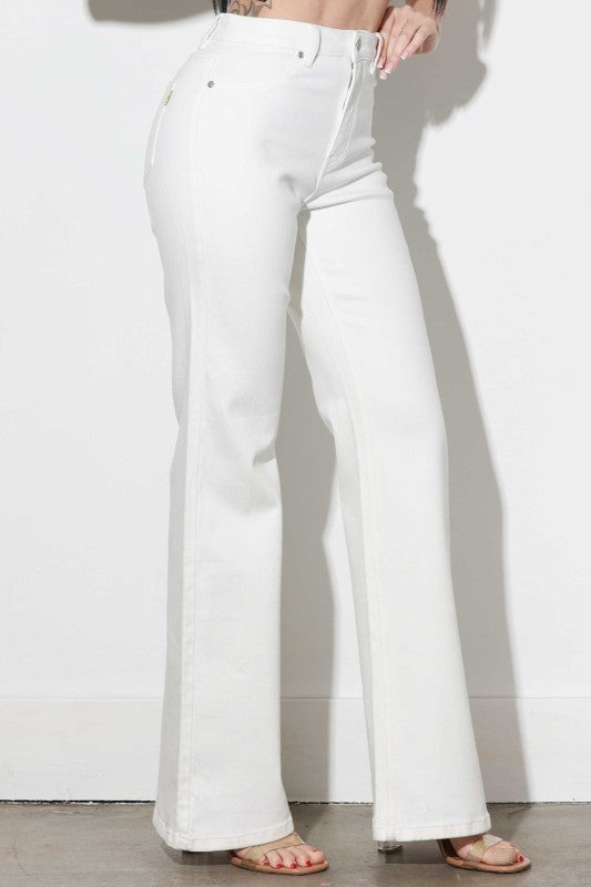 High Rise Wide Leg Jean