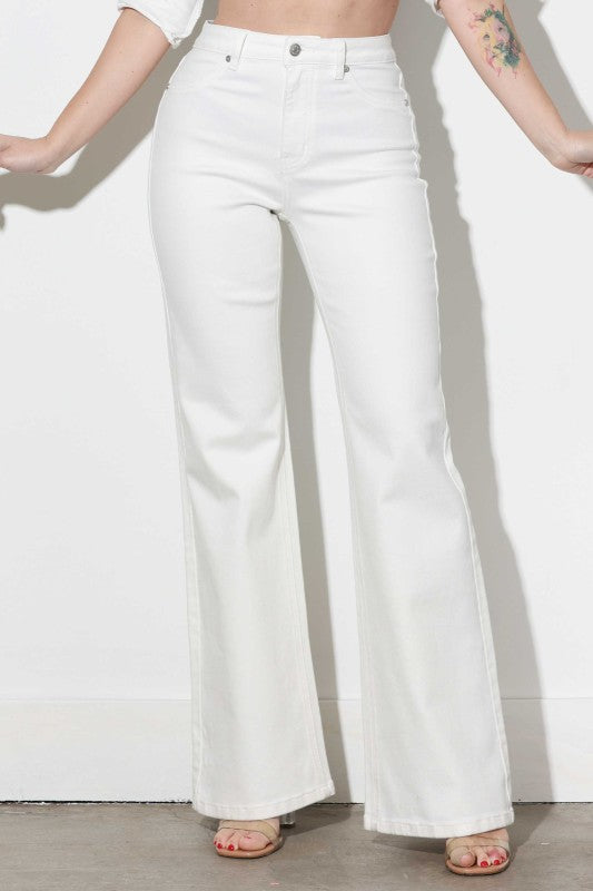 High Rise Wide Leg Jean