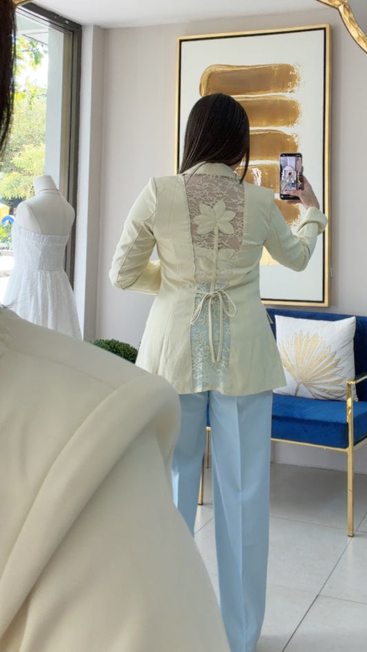 Butter Yellow Blazer