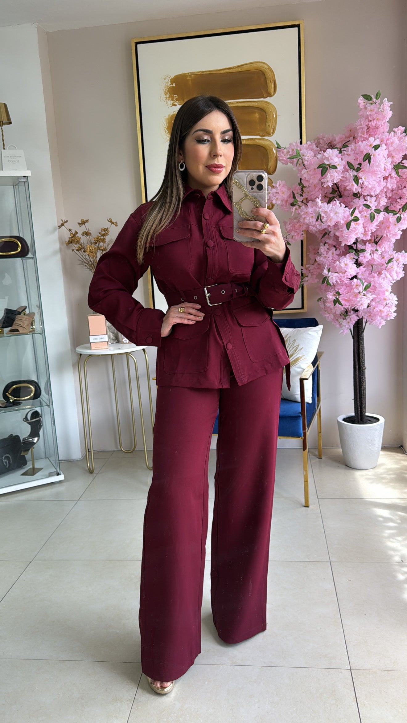 Like Coat Pant Set