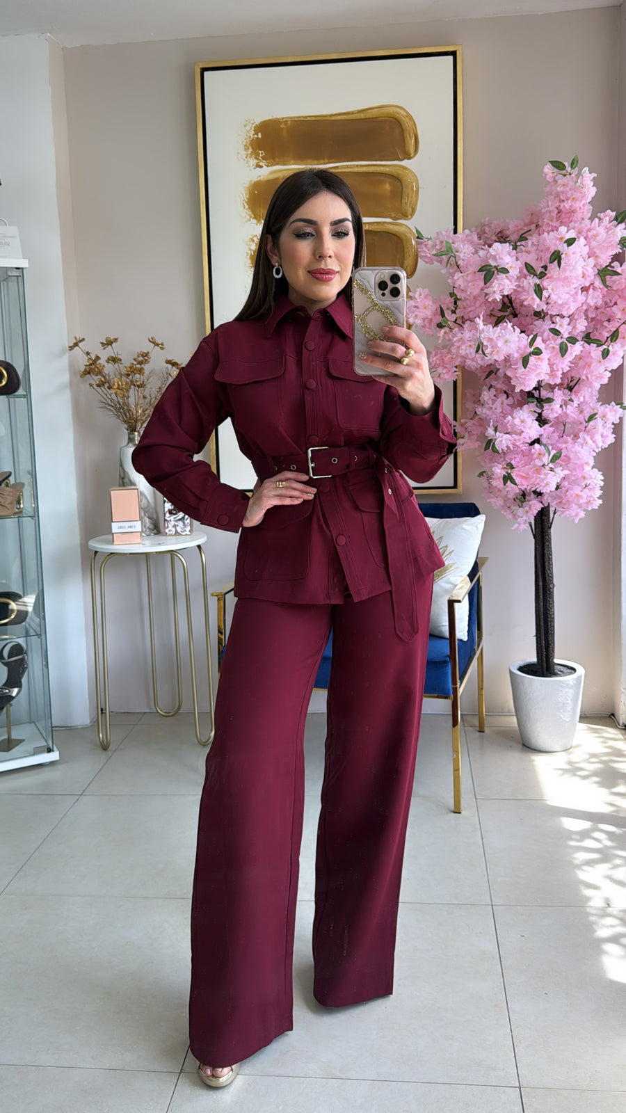Like Coat Pant Set