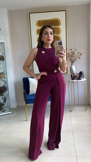 Berry Top & Pant Set