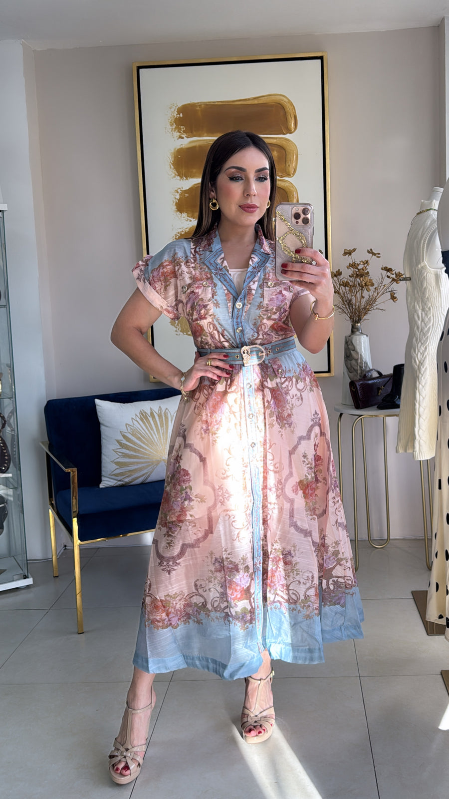 Floral Midi Dress