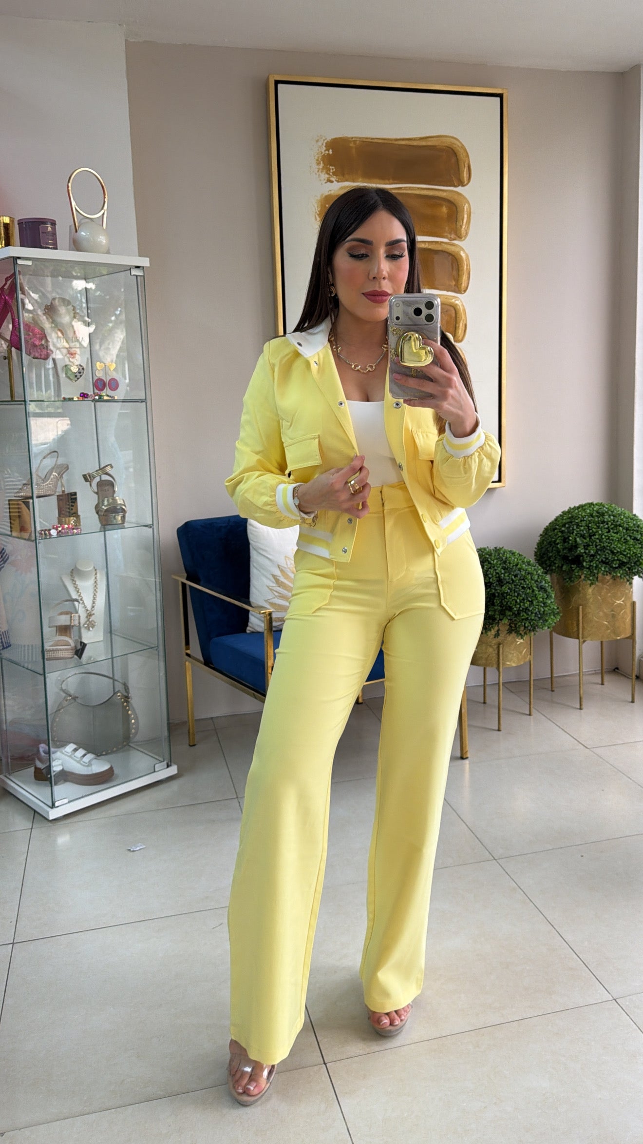 Yellow Travel Set
