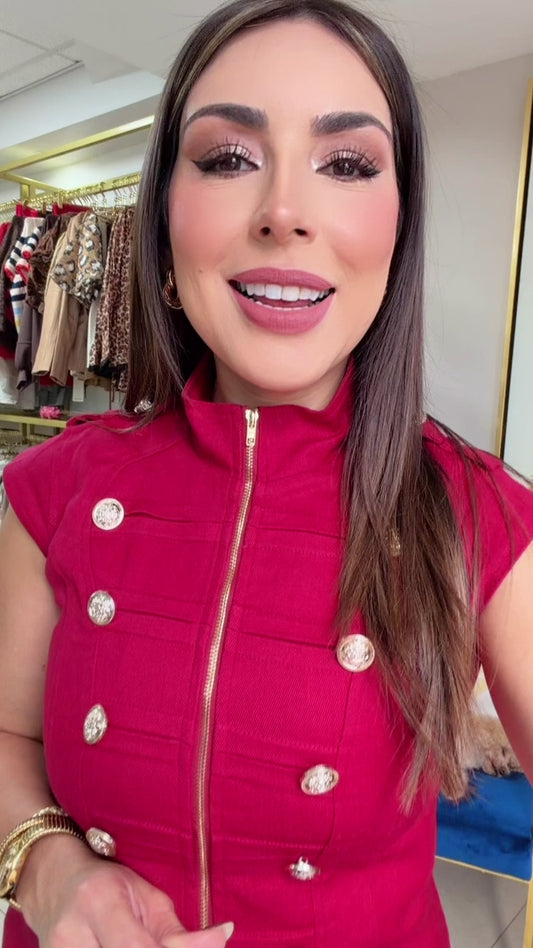 Beige Napoleón Top