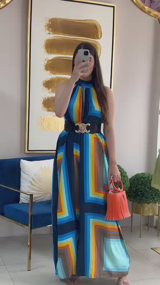 Blue Jumpsuit