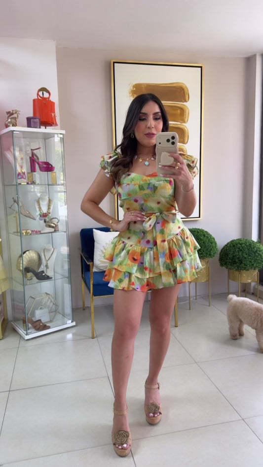Tropical Romper