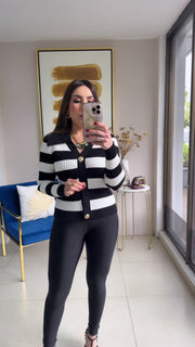 Black & White Sweater