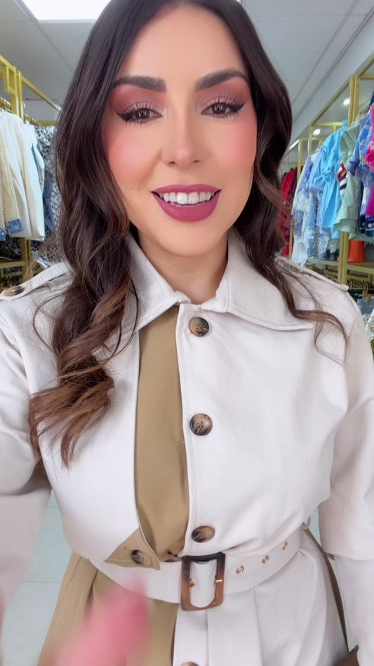 Trench Coat Dress