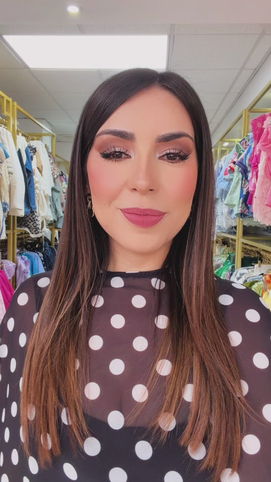 Polkadots Skirt Set