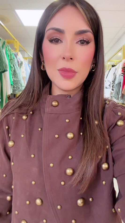Brown Denim Jacket