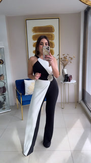 Black & White Jumpsuit
