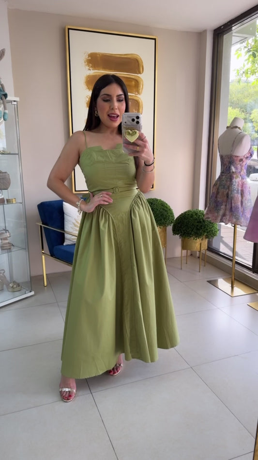 Green Maxi Dress