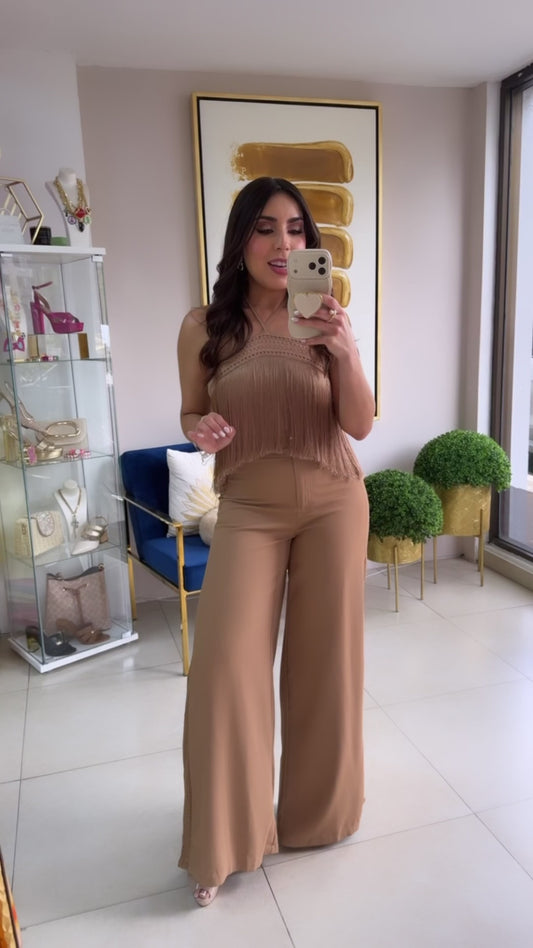 Fringes Pant Set
