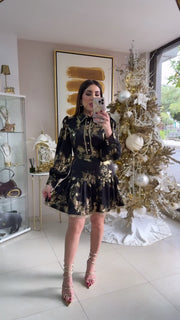 Black & Gold Dress
