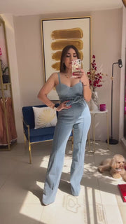 Light Denim Jumpsuit