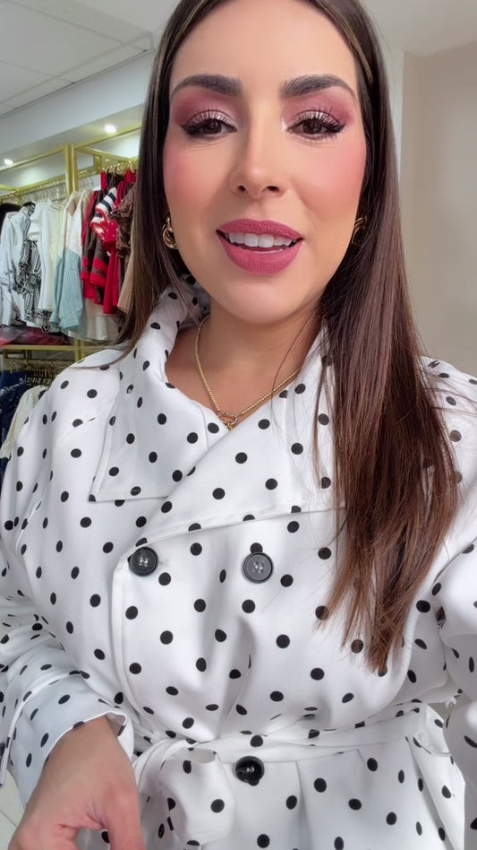 Brown Polkadots Jacket