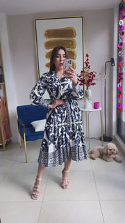 Floral Midi Dress