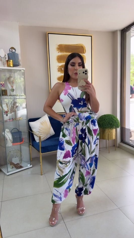 Floral Bombacho Set Pia