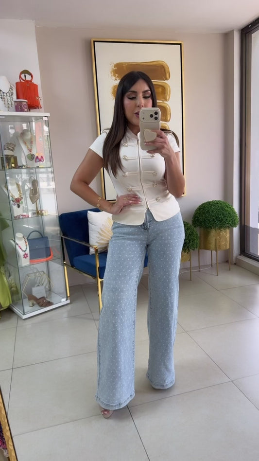 Ivory Napoleon Top